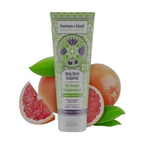 Human+Kind Shower Gel Body Wash, Grapefruit, 8.45 oz. Brand New!